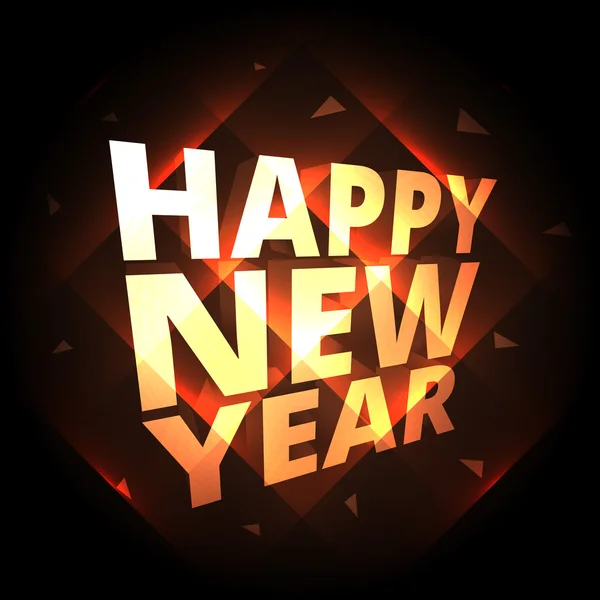 Happy new year greeting background