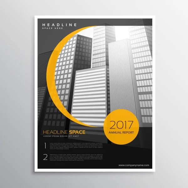 Business magazine cover template design