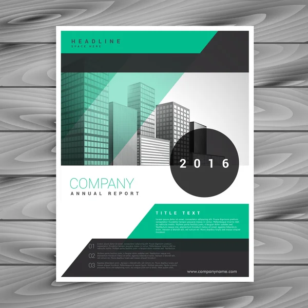 Company business flyer brochure template