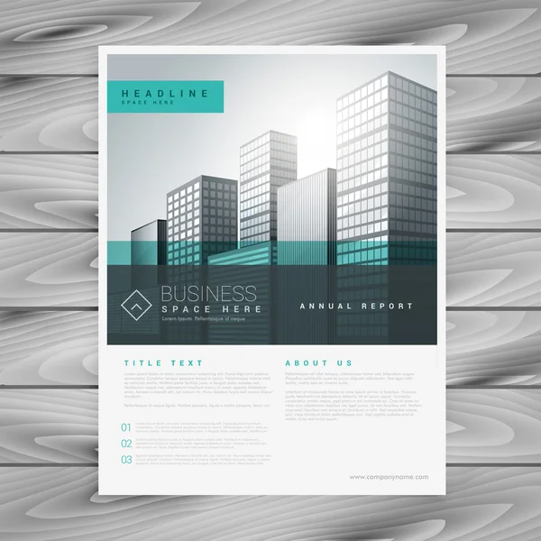 Company business brochure flyer template