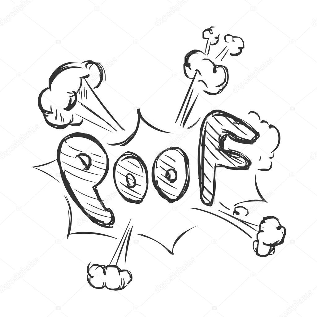 Bande dessinée Word pouf — Image vectorielle nikiteev © 60433885