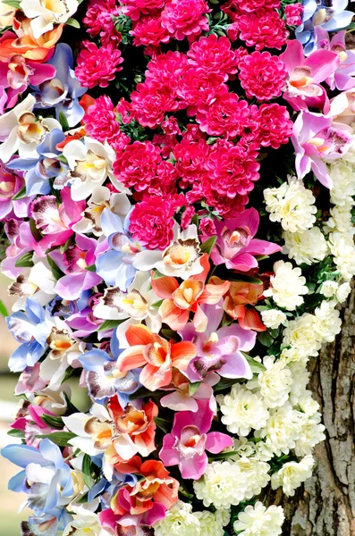 Artificial flowers mixed bouquet