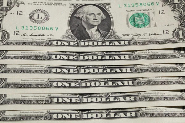 Close up of US currency