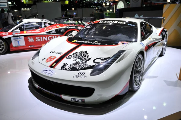 BANGKOK-DECEMBER 1  FERRARI car at The 32nd Motor expo 2015 on december 1, 2015 in Bangkok, Thailand