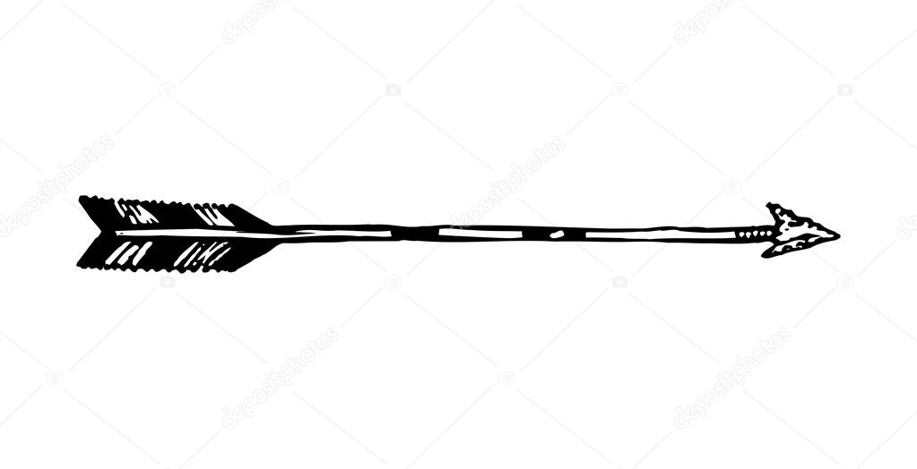 Vector illustration of Hunting Arrow — Stock Vector © ronjoe 69908889