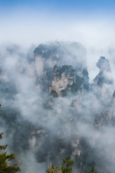 Huangshan Yellow Mountains, a mountain range in southern Anhui province, eastern China.