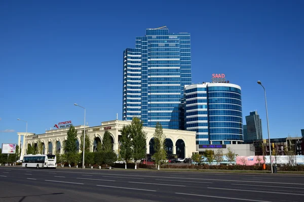 A street view in Astana, capital of Kazakhstan