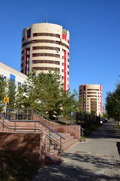 A street view in Astana, capital of Kazakhstan