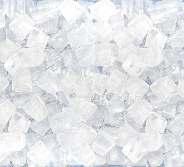 Background with ice cubes
