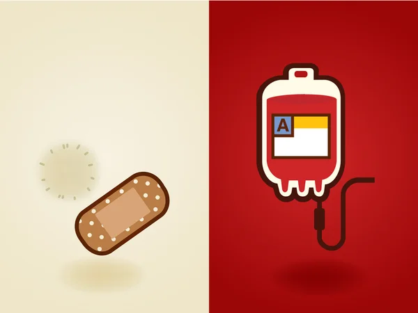 Blood Donation , medical , health care , heal, cure icon infographic in flat design style - Vector file EPS10