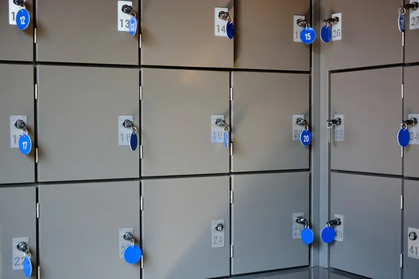 Secure lockboxes for storage of luggage