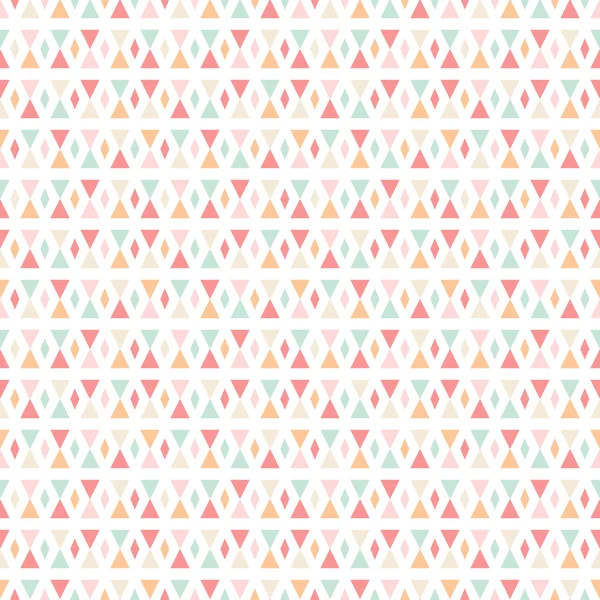 Geometric abstract pastel seamless pattern on white background