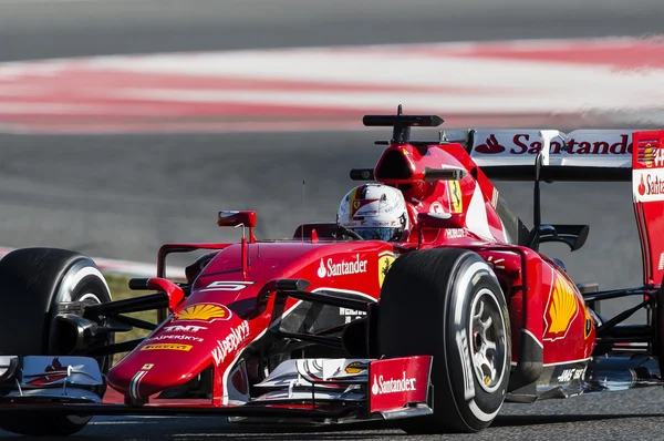 FORMULA ONE TEST DAYS 2015. SEBASTIAN VETTEL