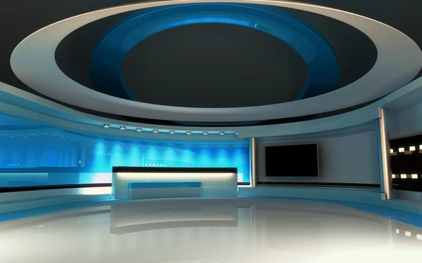 Tv Studio. News studio. The perfect backdrop for any green screen or chroma key video or photo production.