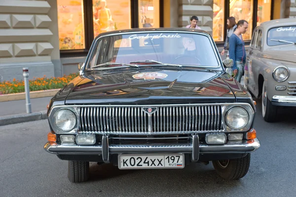 Soviet black car GAZ-24 