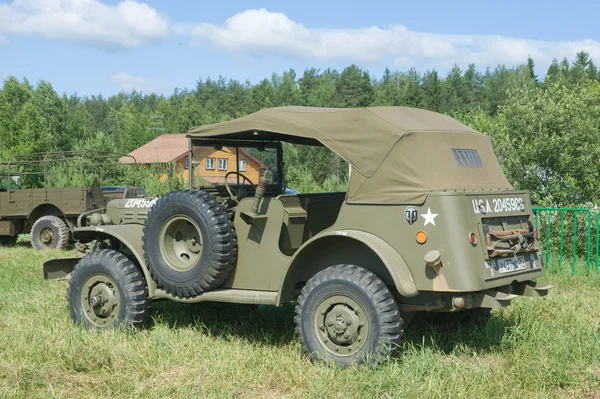 Retro car Dodge WC-57 Command Car at the 3rd international meeting of 