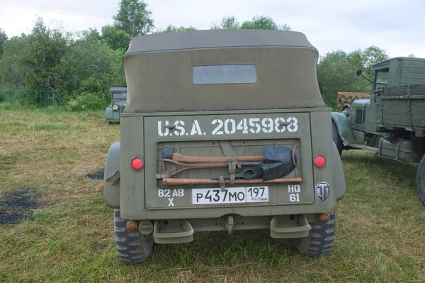 Retro car Dodge WC-57 Command Car at the 3rd international meeting of 