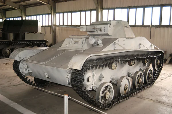 Soviet light tank T-60 in the Museum of armored vehicles, Kubinka, MOSCOW REGION, RUSSIA