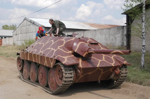 Old Czechoslovak self-propelled \