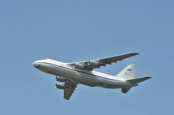 Modern Russian heavy transport aircraft Antonov An -124 \