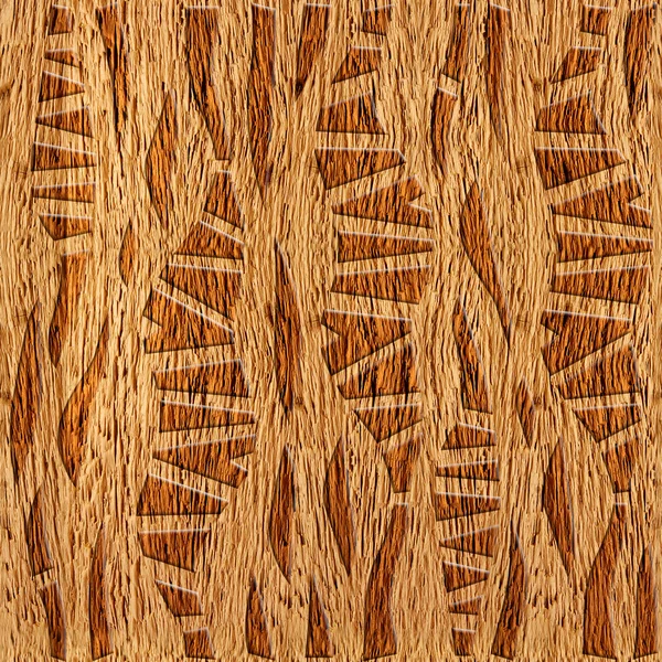 Abstract decorative wallpaper - walnut wood texture - seamless background