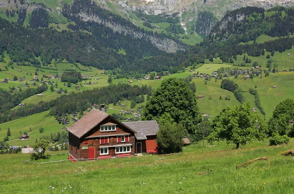 Old timber house in the Toggenburg valley