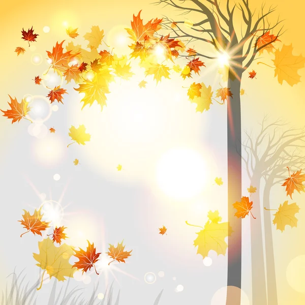 Abstract autumnal background