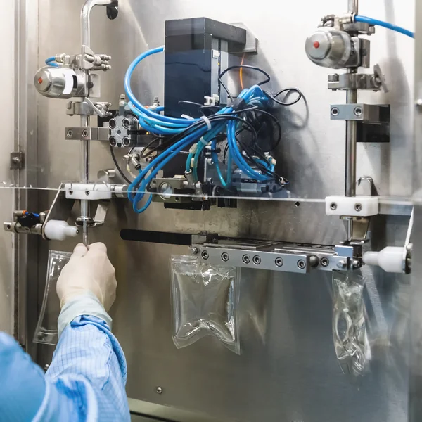 Operator work on infusion pharmaceutical industry