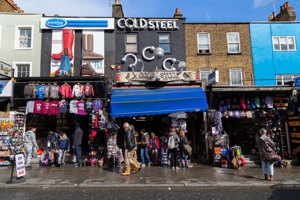 Shops and Buildings in Camden Town