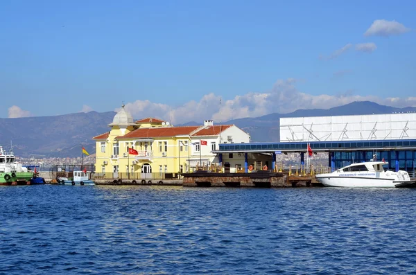Ferry pier in Izmir, Turkey