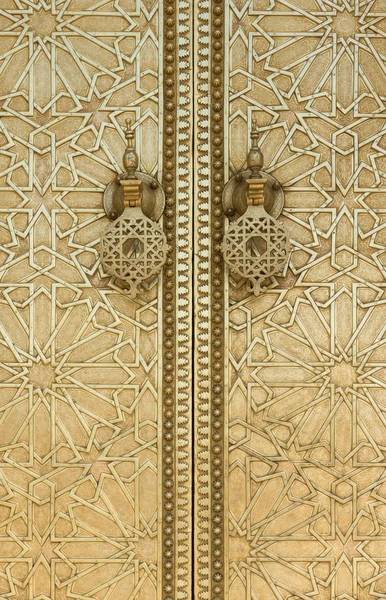 The door hanger of Dar Lmakhzen or the Royal Palace Gate in Fes,