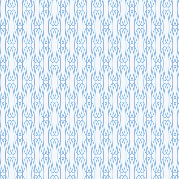 Abstract Blue Ovals Pattern, vector