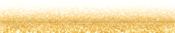 Golden Glitter With Sparkle Of Lights And Stars