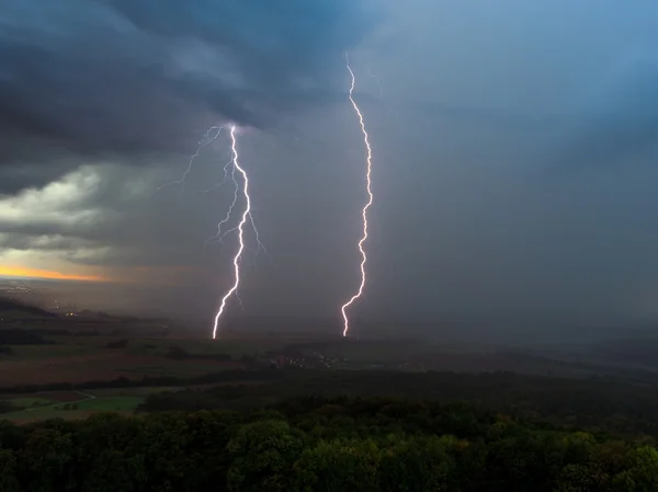 Thunderstorm with Lightnings