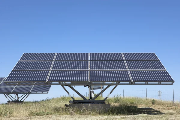 Solar photovoltaics panels field