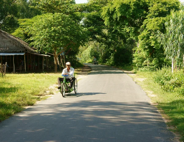 Vietnamese disability, wheelchair, country road