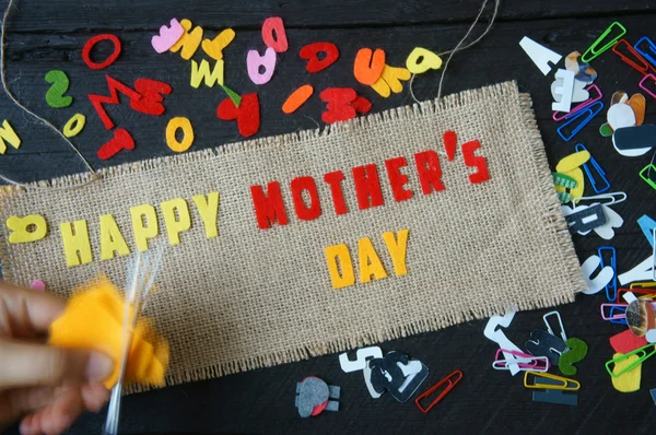 Happy mothers day, make gift for mom