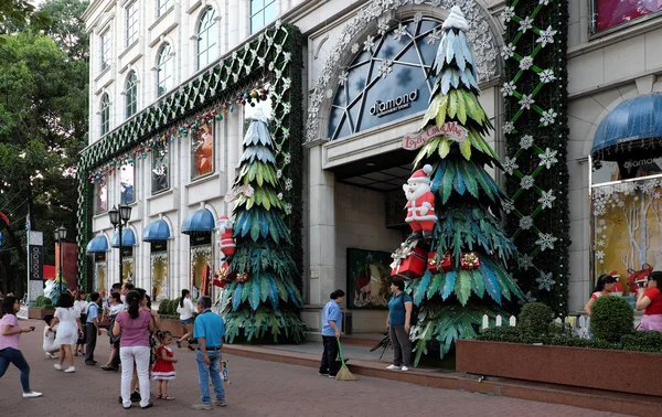 Ho Chi Minh city, walking street, Christmas season