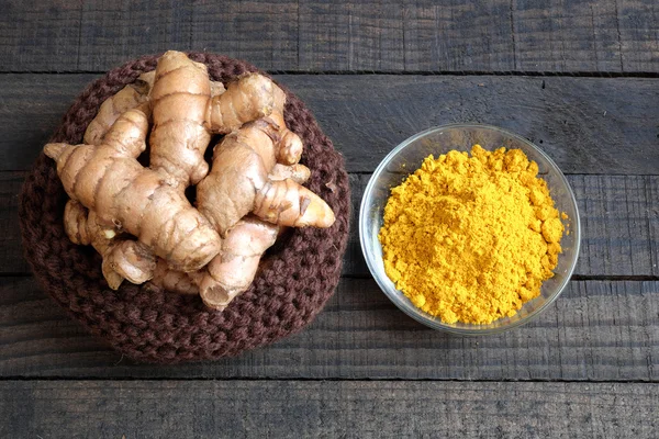 Turmeric powder, spice, healthy food