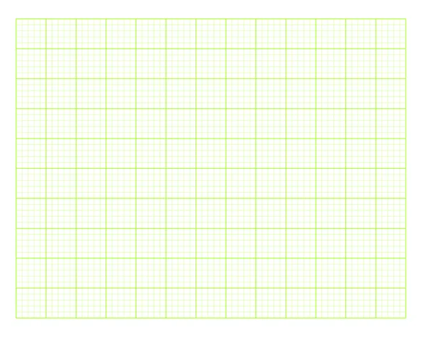Green square graph paper