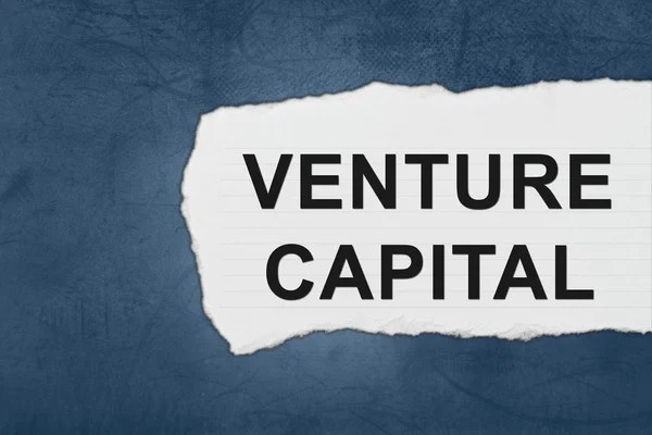 Venture capital with white paper tears