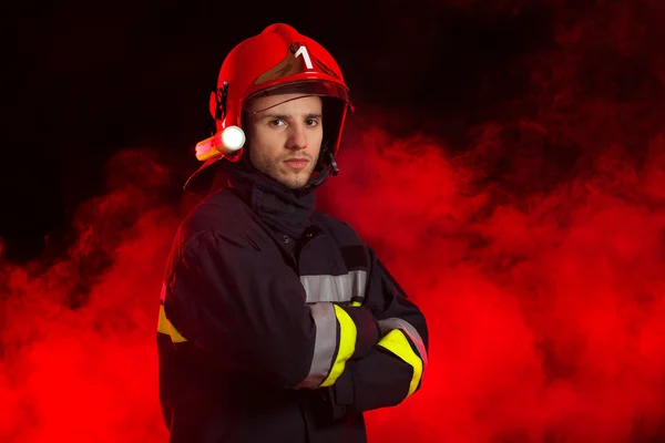 Portrait of the fireman