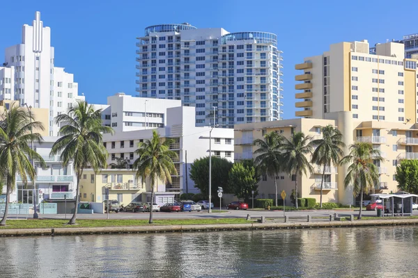 Hotel buildings in Miami Beach, Florida