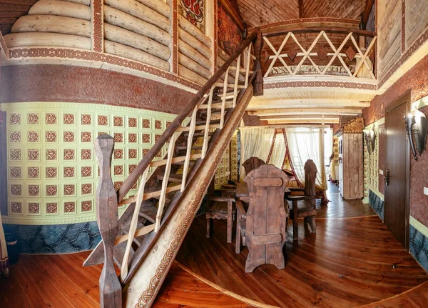 Unique ethnic interior.