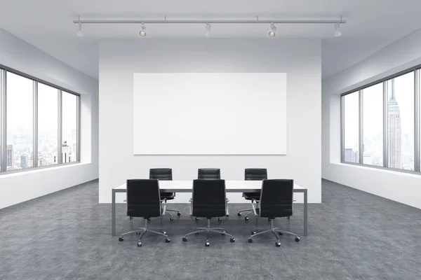 Spacious empty meeting room