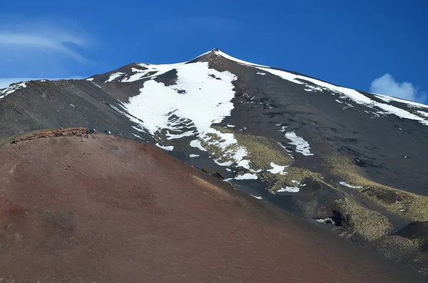 Volcanic slopes of the Mount Etna