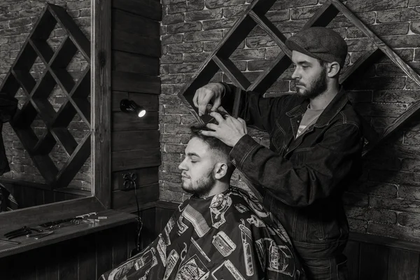 Haircut men Barbershop. Men's Hairdressers; barbers.