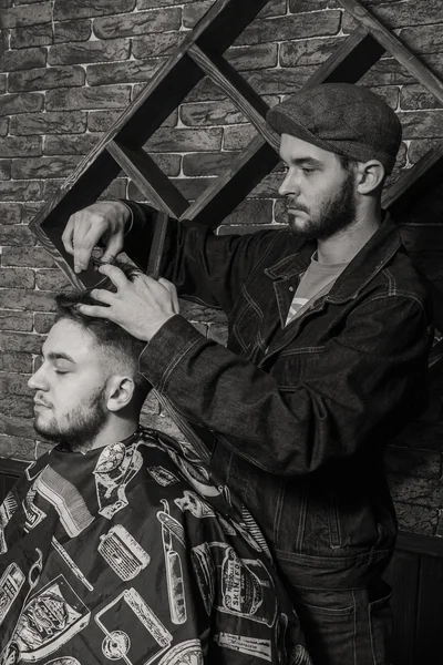 Haircut men Barbershop. Men's Hairdressers; barbers.