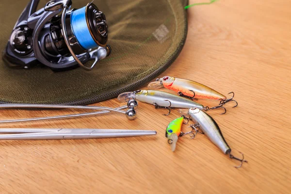 Fishing accessories for successful fishing.