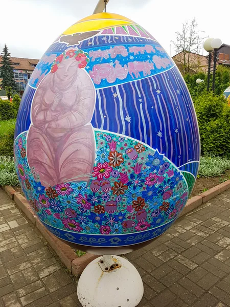 KOLOMYIA, UKRAINE - MAY 15: Easter eggs Museum in Coloma, Ukrain